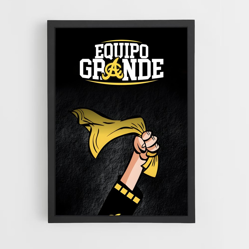Poster L'Or des Aigles – affiche Baseball (vue 2)